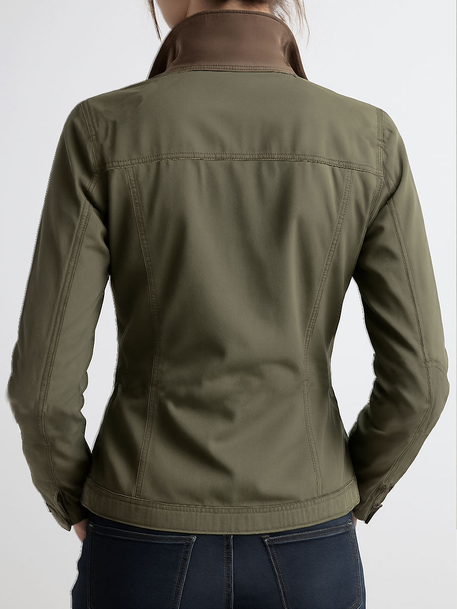 Outerdoor Utility Pocket Olive Green Cargo Jacket
