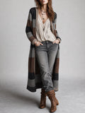 Desert Nomad Striped Duster Cardigan