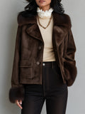 Bohemian Heritage Faux-Suede Coat