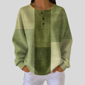 Diane | Waffle-Textured Henley Top