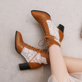 Willow - Victorian Elegance Mid-Calf Boots