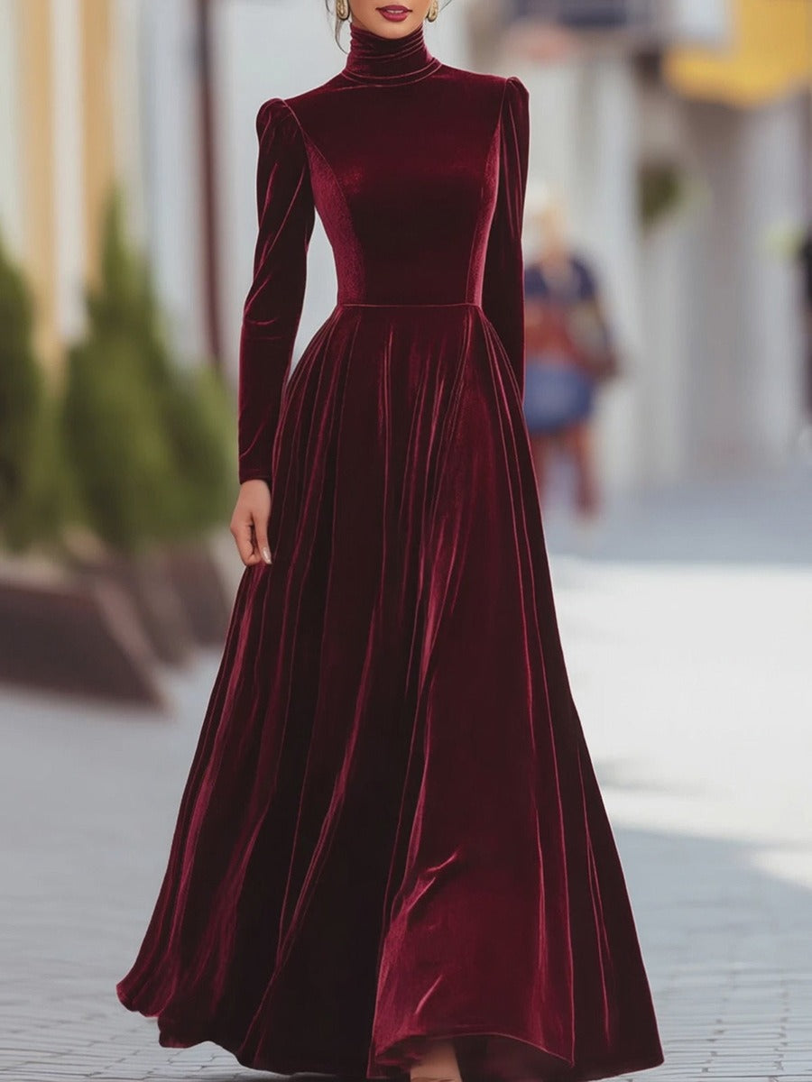Sara | Velvet Maxi Gown