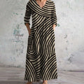 AYLA | Vintage Striped Dress