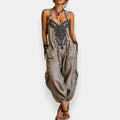 Patrice™ | Embroidered Boho Harem Jumpsuit