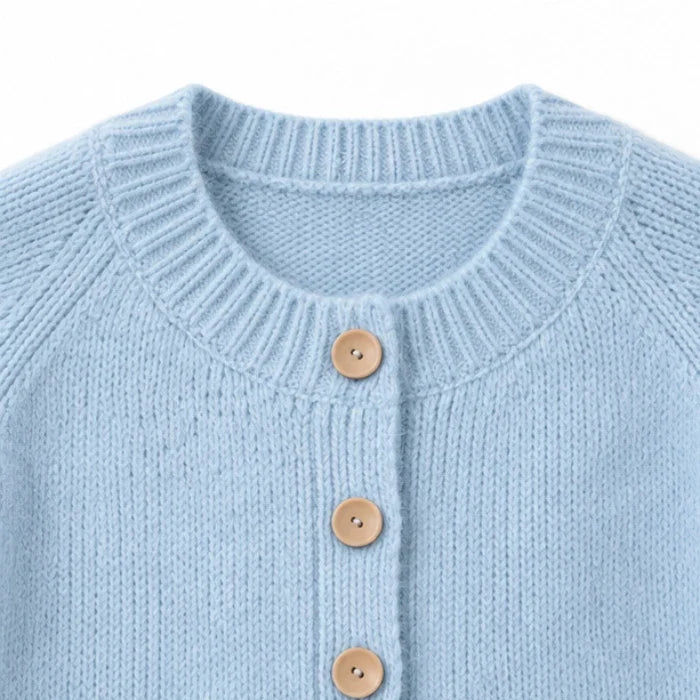 Marlowe Knit – Chunky Marled Oversized Button Cardigan