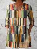 Chloe™ | Long Blouse with V-Neck