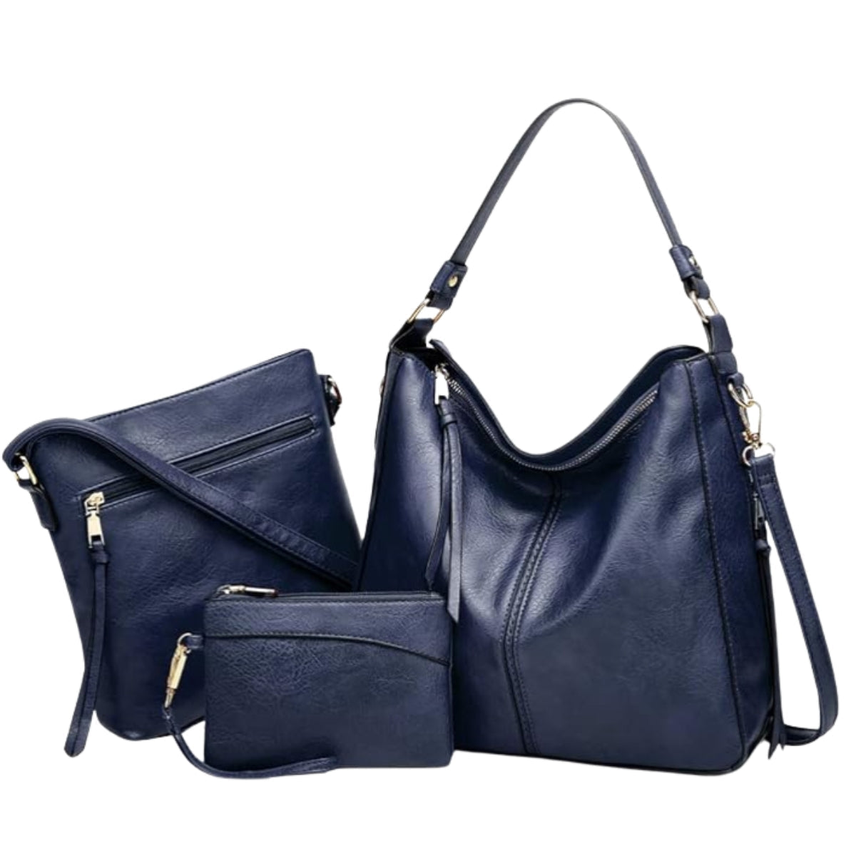 Giulia | 3-Piece Hobo Bag Set