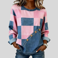 Harmke | Patchwork Check Sweater