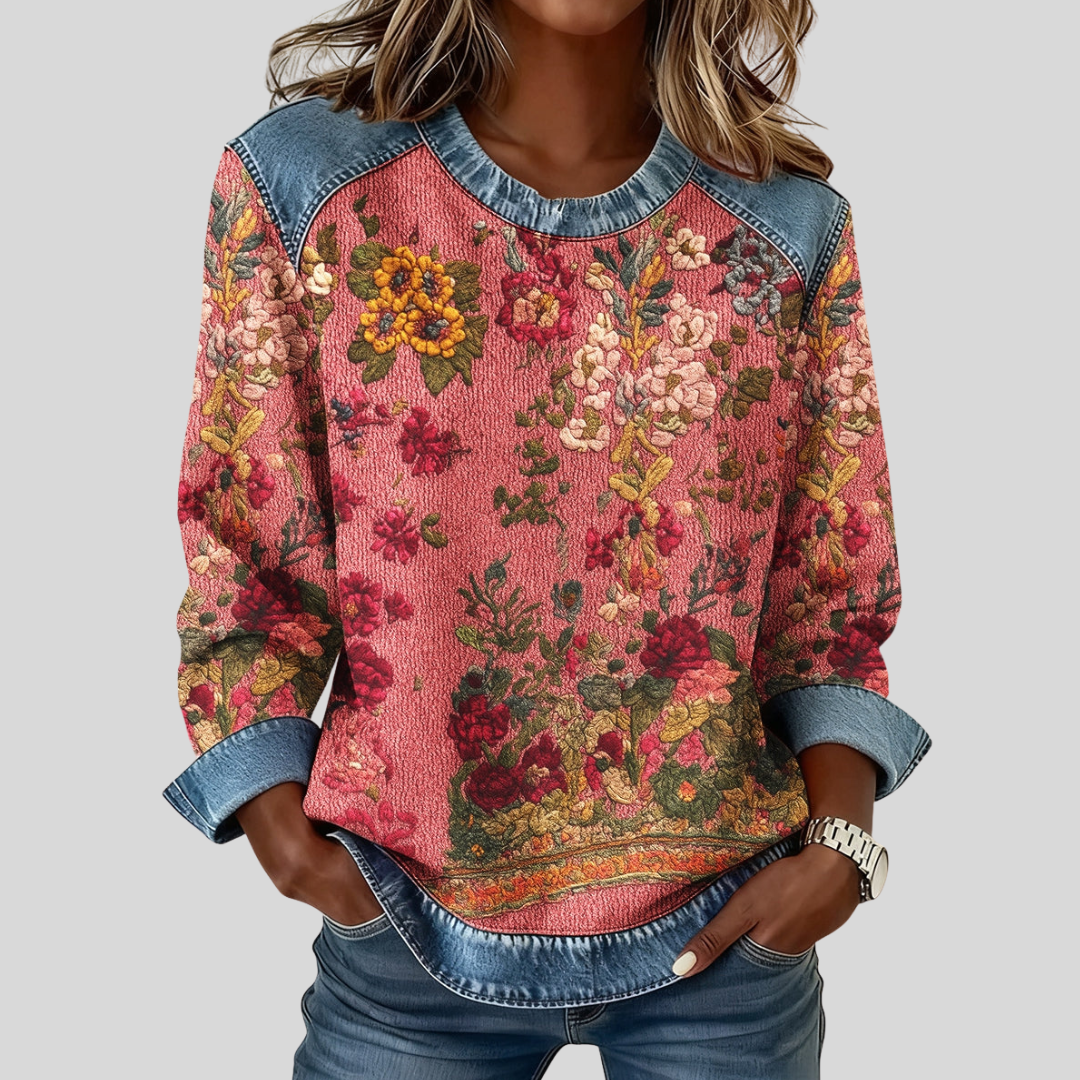 Tialda | Floral Print Sweater