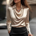 Glyn - Elegant Satin Blouse