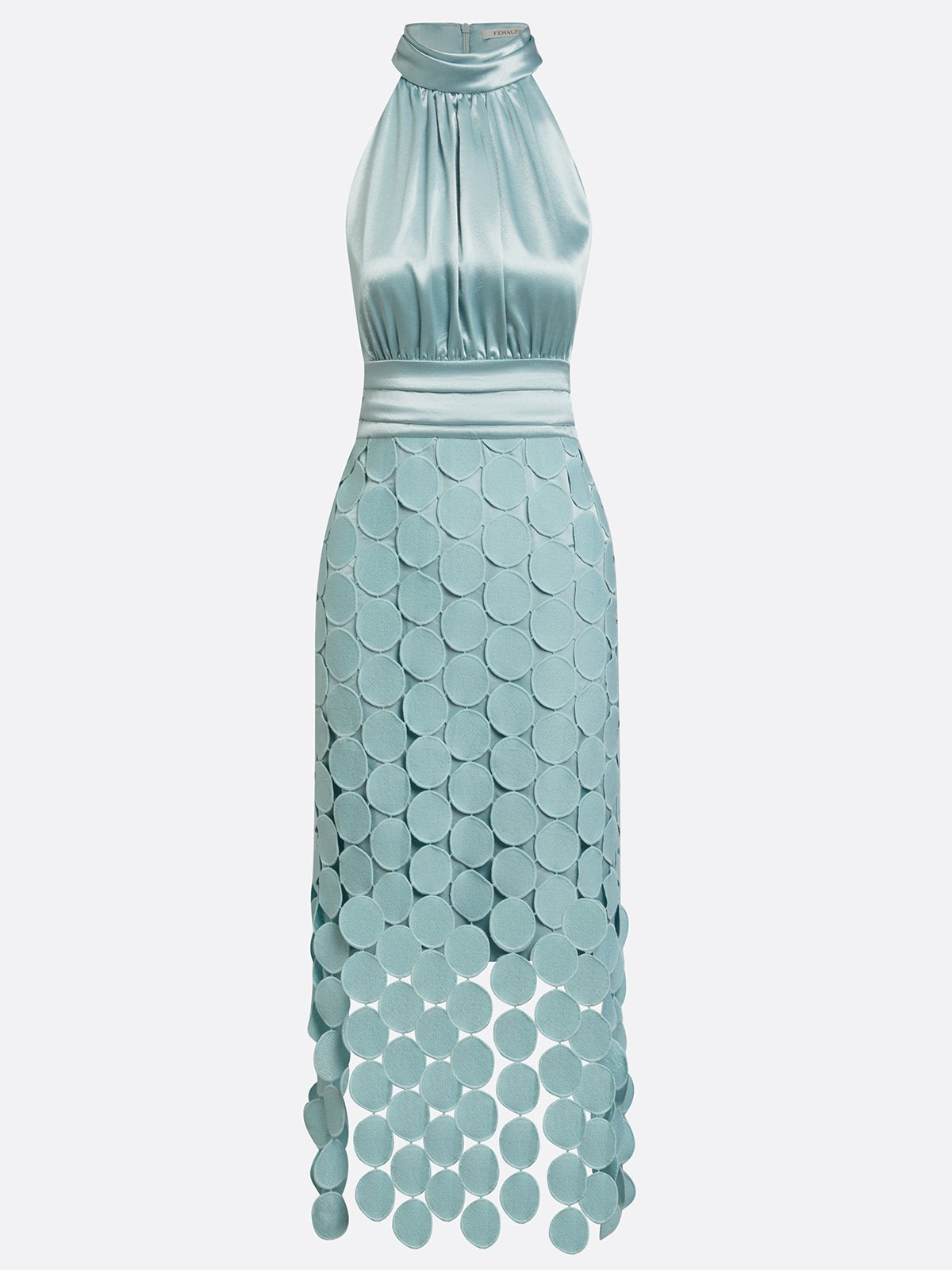 Aurelia | Satin Cutout Midi Dress