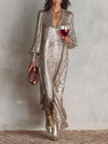 Liora | Sparkle Maxi Dress