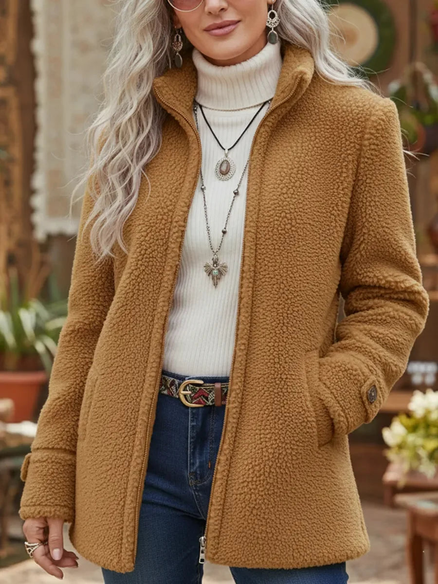 Vanessa | Sherpa Fleece Jacket