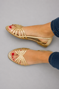 Eleonora | Golden Sandals Summer Light