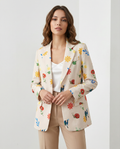 Floral Blazer – Chic Casual Layer for Spring and Autumn