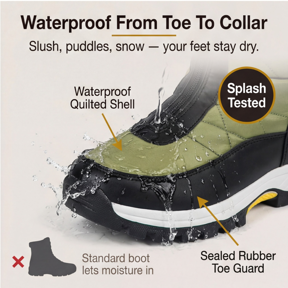 Frostara – Waterproof Fur Lined Winter Boots