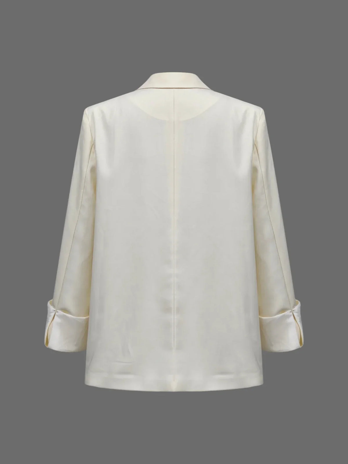Casual Suit Jacket – Stylish Color-Blocked Design for Effortless Commuting
