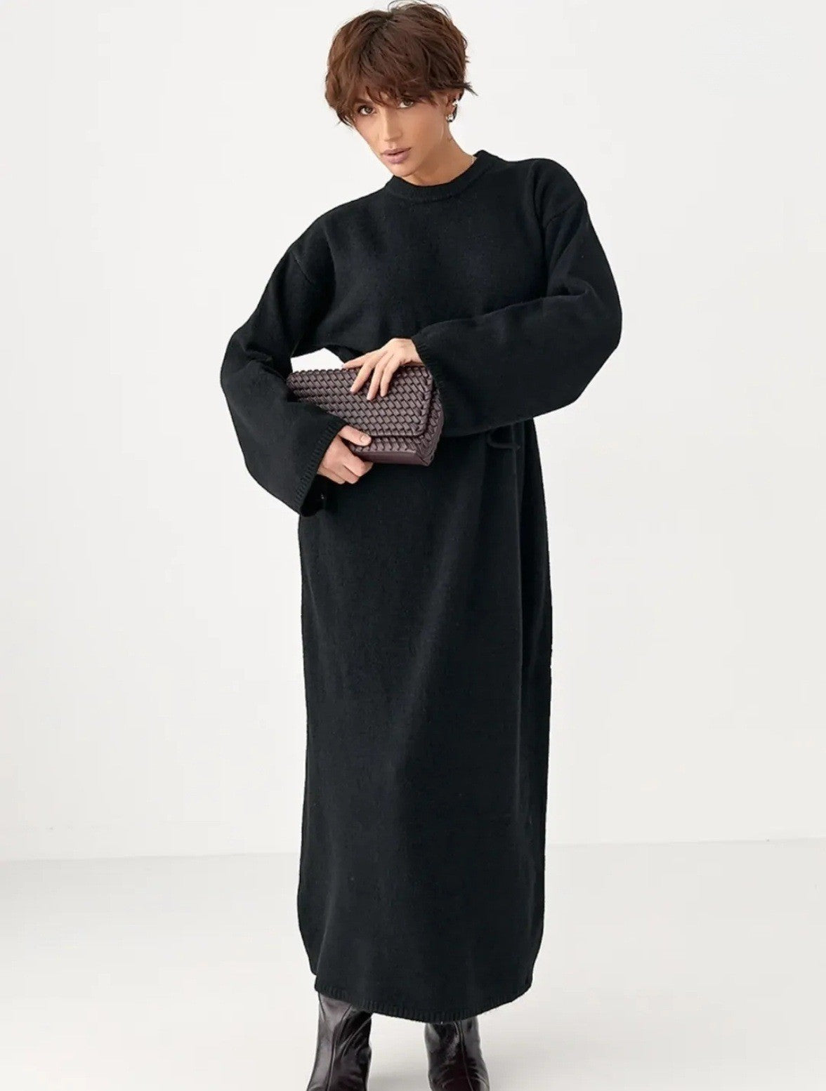 Marielle | Chunky Knit Sweater Dress
