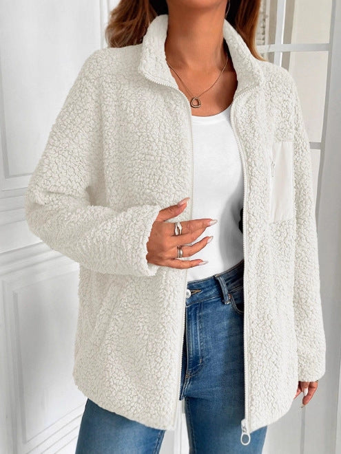 Hollis | Cozy Teddy Fleece Zip Jacket