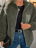 Hollis | Cozy Teddy Fleece Zip Jacket