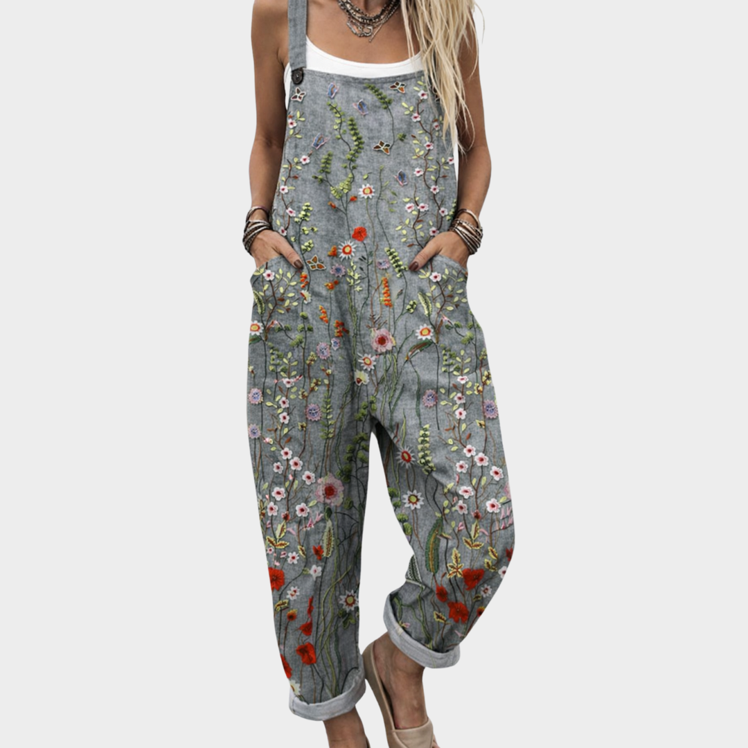 Isla | Printed Overalls