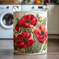 Scarlet Poppy Dream Laundry Basket