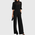 Elodie | Top And Wide-leg Pants Three-piece Set