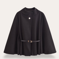 Stylish Wool Cape Coat for Women