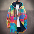Gonda | Watercolor Hooded Cardigan