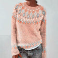 Olivia – Warm sweater with a classic knitted pattern