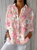 Anne – Chic Floral Blouse