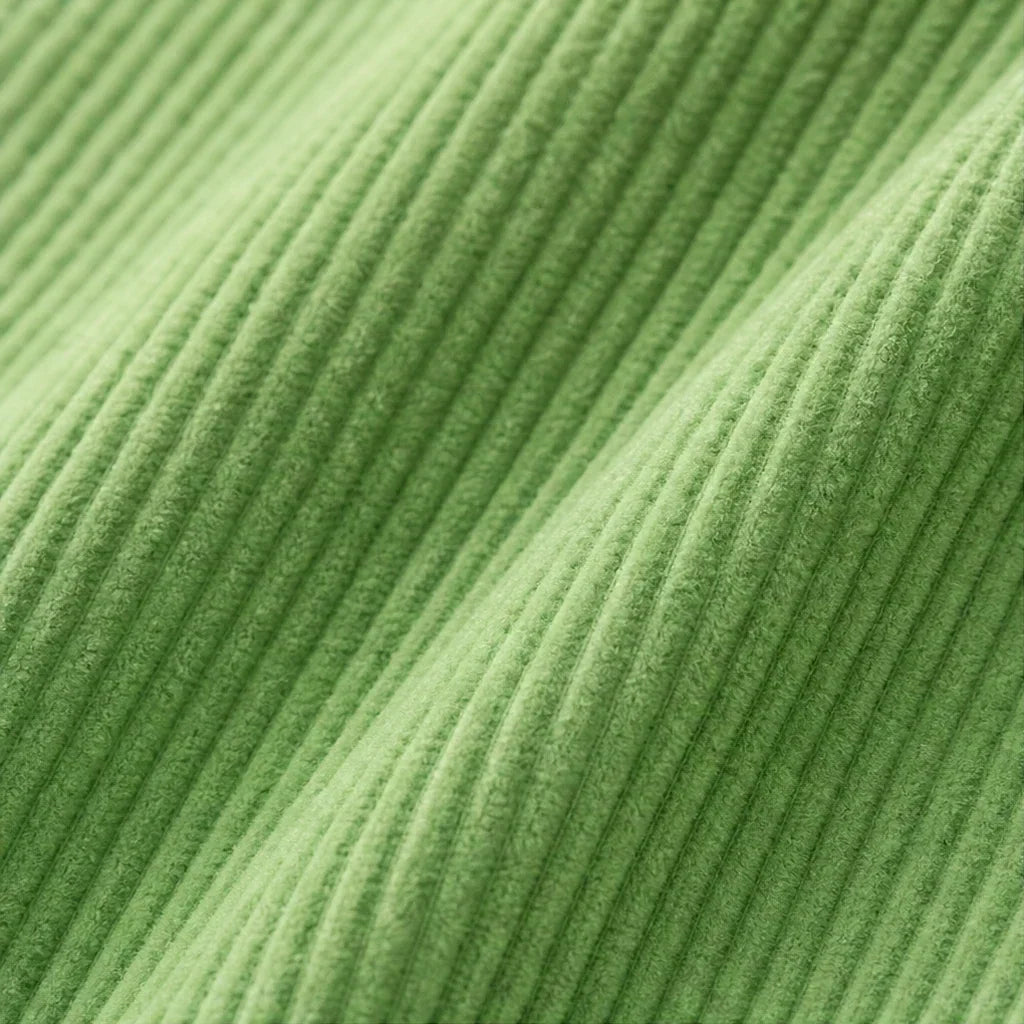 Cordelia – Fine-Ribbed Corduroy-Look Button-Front Shirt