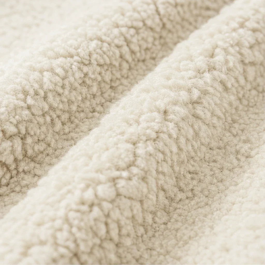 Veloura – Long Teddy Lapel Coat