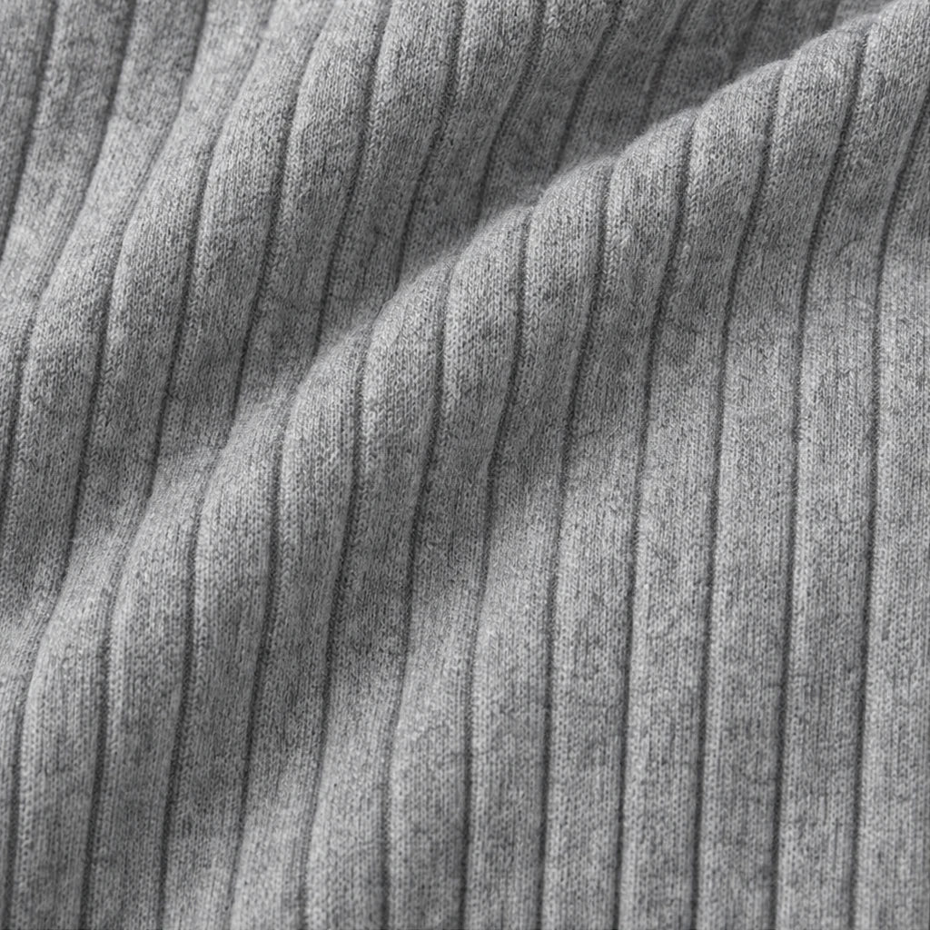 Cozy Rib – Ribbed Knit Tunic With Pockets