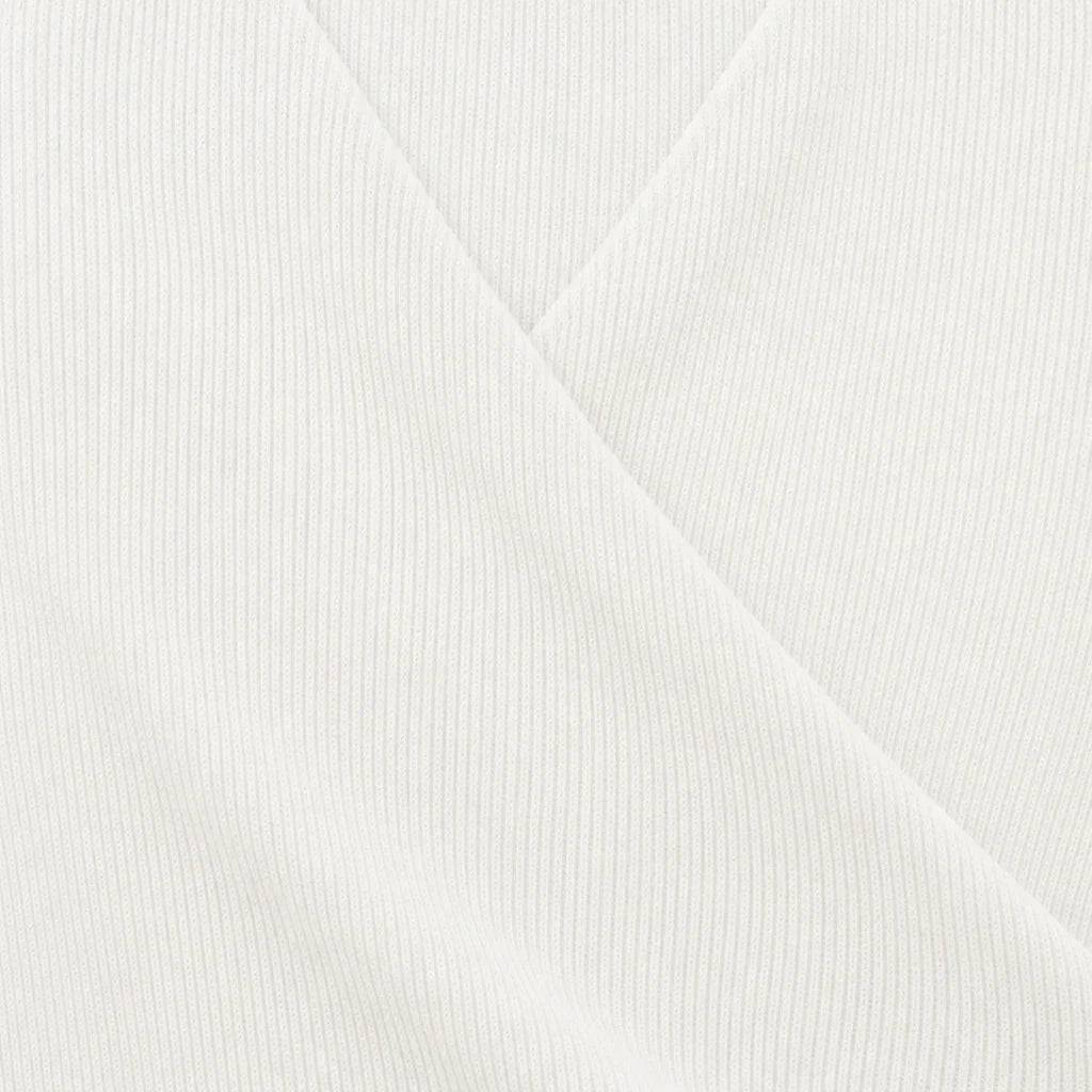 Veloura – Ribbed Criss-Cross Wrap Knit Sweater