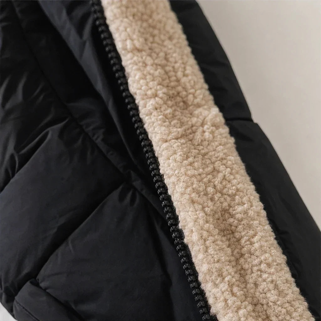 Reversa – Long Quilted Reversible Puffer Coat