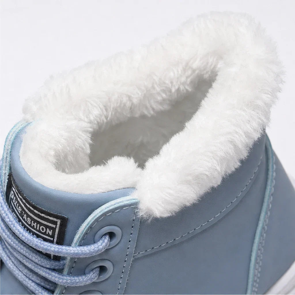 Rainelle – Plush-Lined Waterproof Ankle Boots
