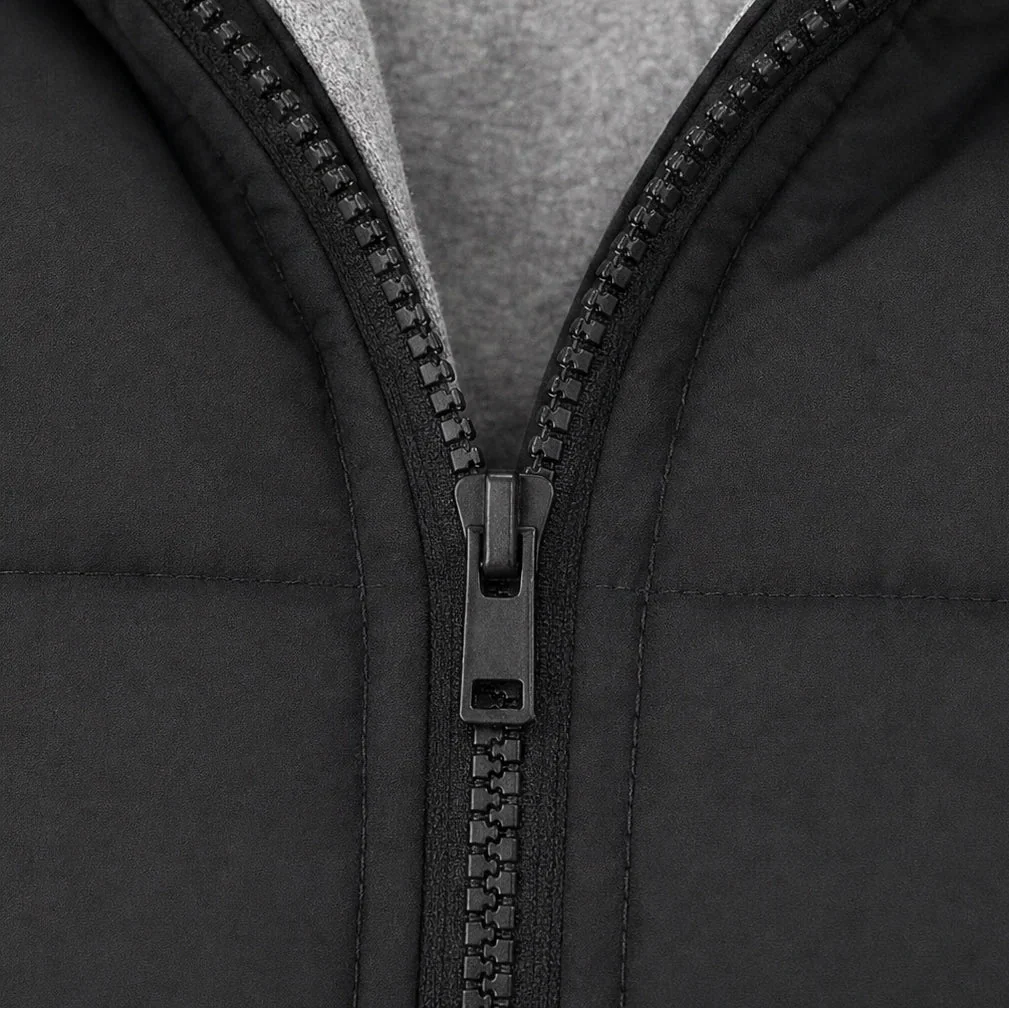 Vellora – Long Quilted Hooded Winter Coat