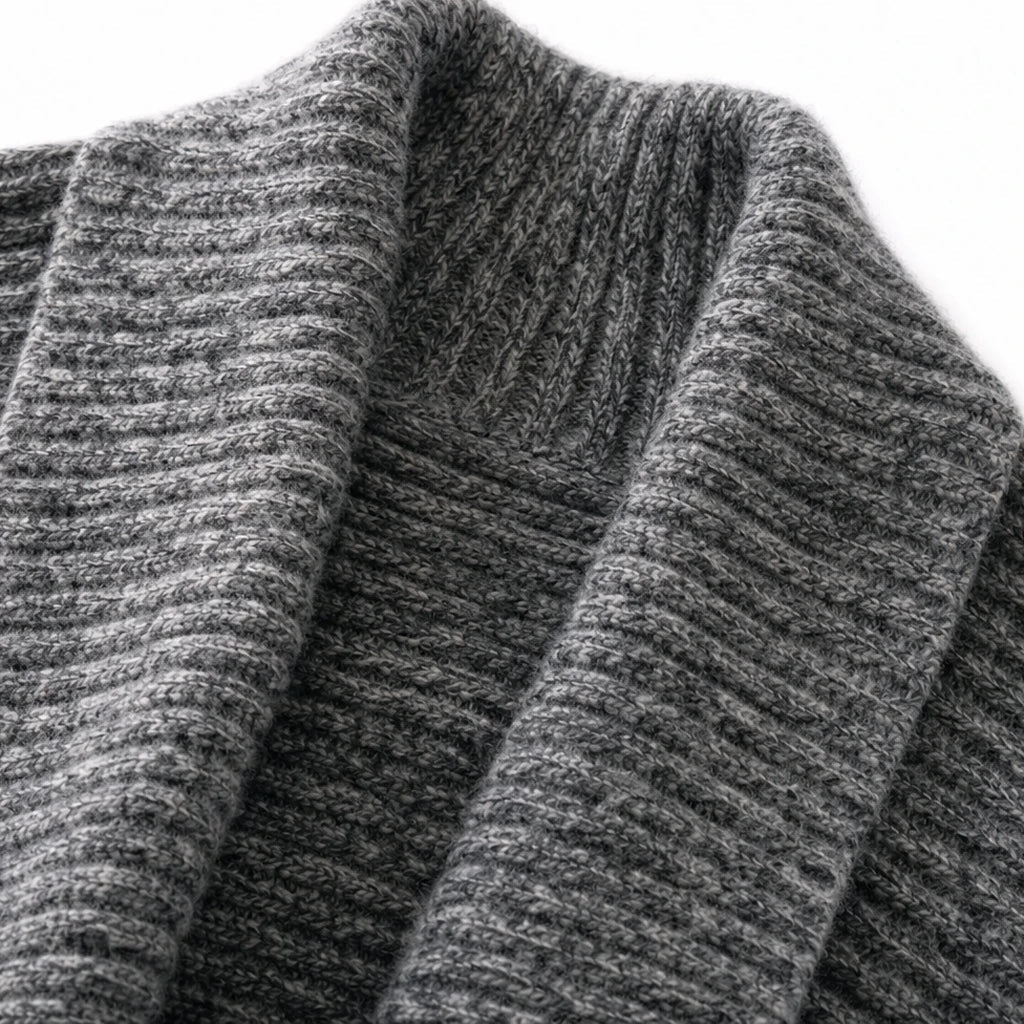 Moravelle – Oversized Button-Front Relaxed Knit Cardigan