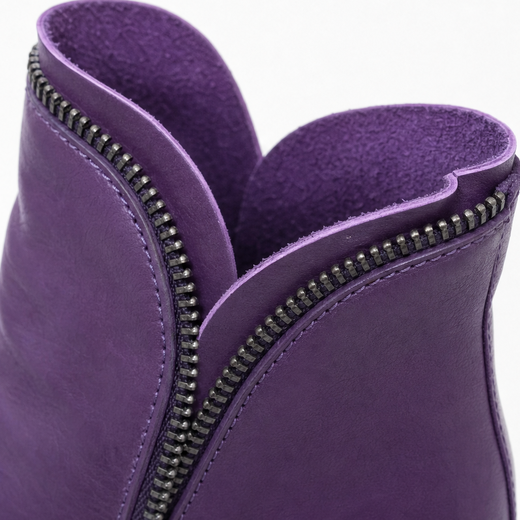 Vela Boots – Side-Zip Slim Ankle Boots