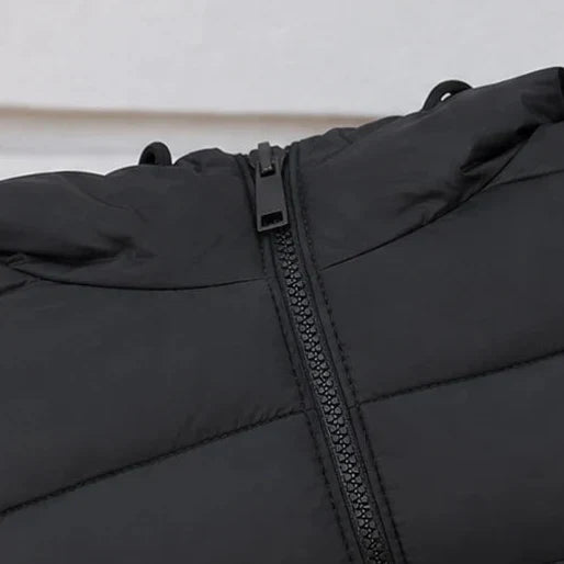 Coverelle – Long Hooded Puffer Vest
