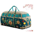 Tealvana | Quilted Travel Duffle Bag