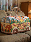 Roamvana | Quilted Travel Duffle Bag