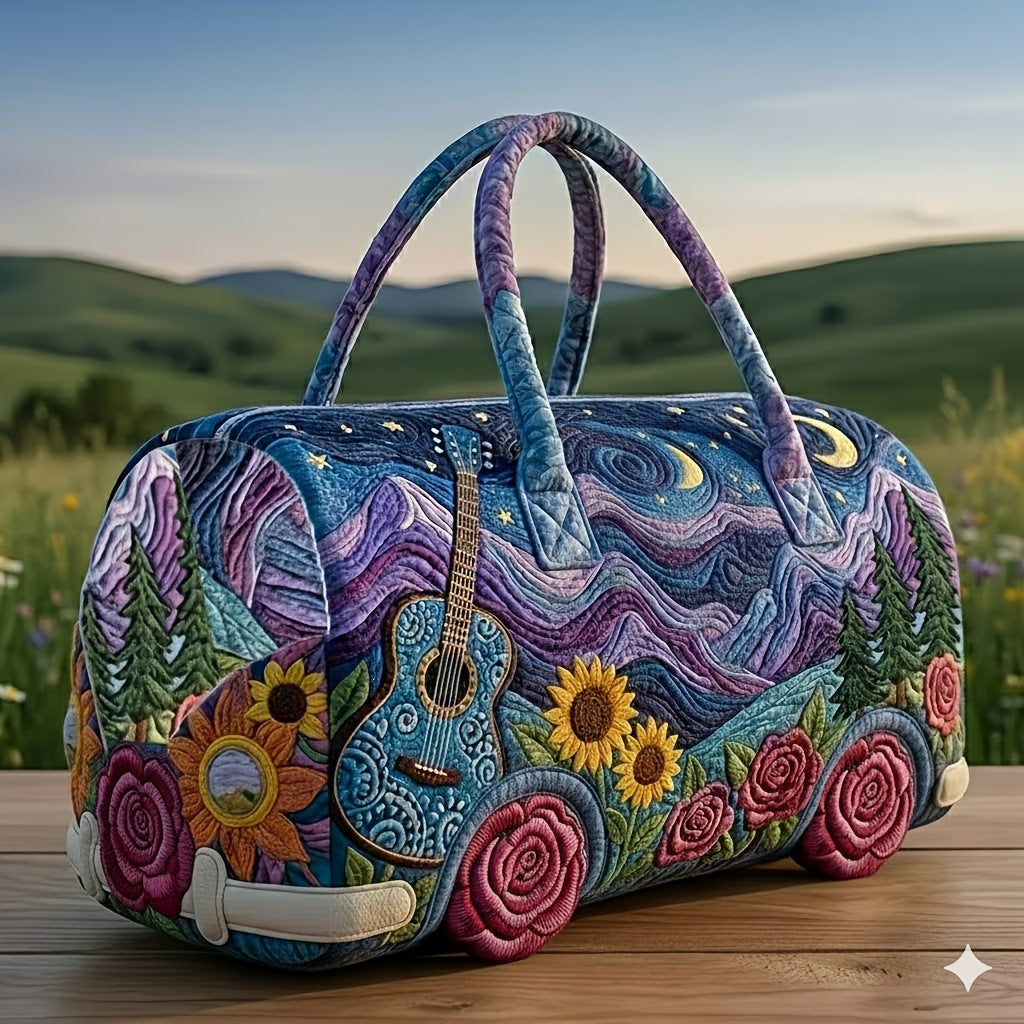 Melodyvana | Quilted Travel Duffle Bag
