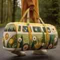 Meadowvana | Quilted Travel Duffle Bag