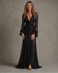 Charlotte | Plunging V-Neck Maxi