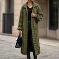 Cablehaven – Oversized Cable-Knit Long Cardigan