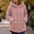 Cozyvale – Button-Front Hooded Winter Jacket