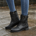 Amarah – Lace-Up Side-Zip Ankle Boots