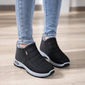 Snowelle – Fleece-Lined Padded Slip-On Ankle Boots
